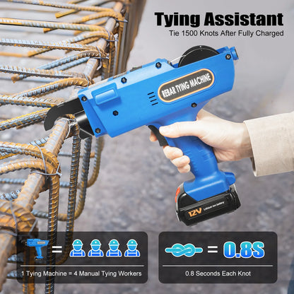 8mm-34mm Automatic Rebar Handheld Rebar Tying Machine/Wire Pliers Tool Kit/Batteries
