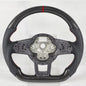 Volkswagen Golf GTI GTE GLI Tiguan 2013-2019 Perforated Leather Carbon Modify Design Steering Wheel