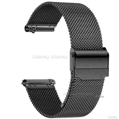 Quick Release Milanese Strap Universal Bracelet for DW  18mm - 24mm 0.6mesh Stainless Steel