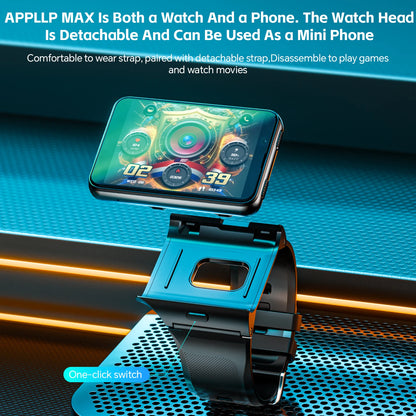APPLLP MAX Android Smart Watch/Phone with detachable strap