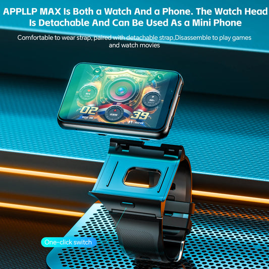 APPLLP MAX Android Smart Watch/Phone with detachable strap