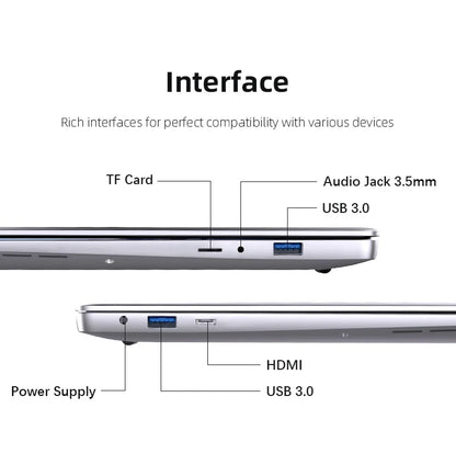 14.1" Ultra Slim Windows 11 Pro Laptop Computer