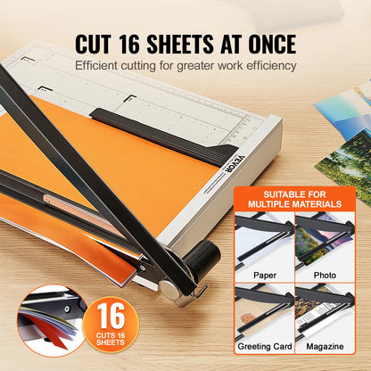 Heavy Duty Paper Cutter for Home Office School