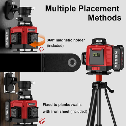 Professional 4D 16 Lines Laser Level with 360 Self Leveling Laser