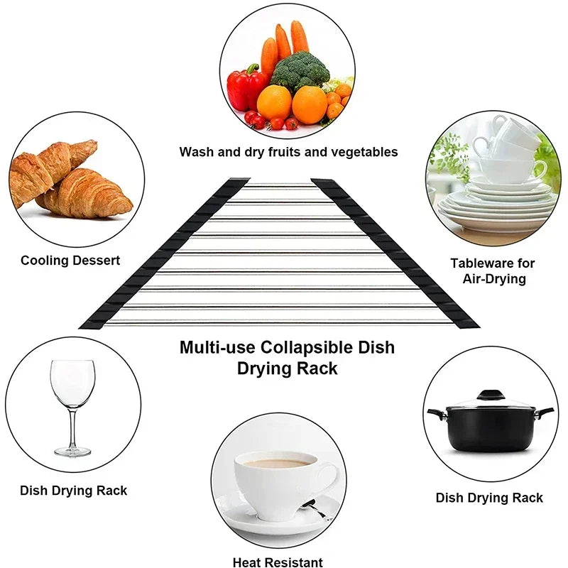 Triangle Stainless Steel Draining Rack