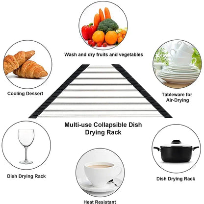 Triangle Stainless Steel Draining Rack