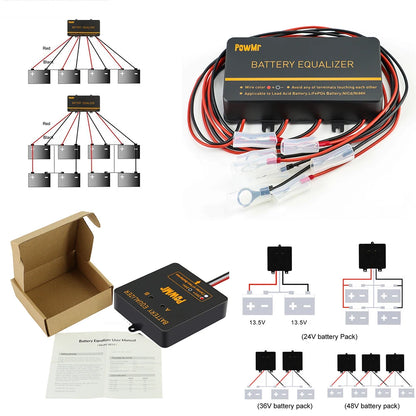 24V/48V Battery Voltage Balancer/Equalizer to Extend Battery Life