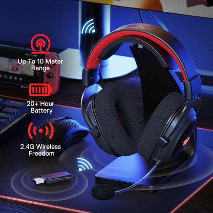 H510 PRO Zeus-X RGB Wireless Gaming Multi- Platform Headset