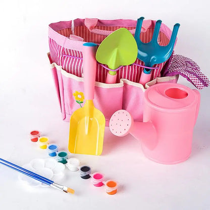 Kids Gardening Tool set With Watering Can