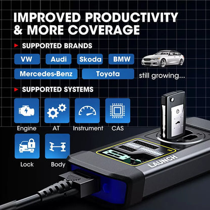 X431 Car Anti-theft Immobilizer and Key Programmer tool