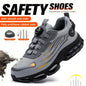 Breathable lace-free soft sole comfortable anti-smash anti-puncture shoes