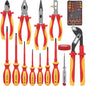 1000V Insulated Electrician Tool Set, All-in-One Bag