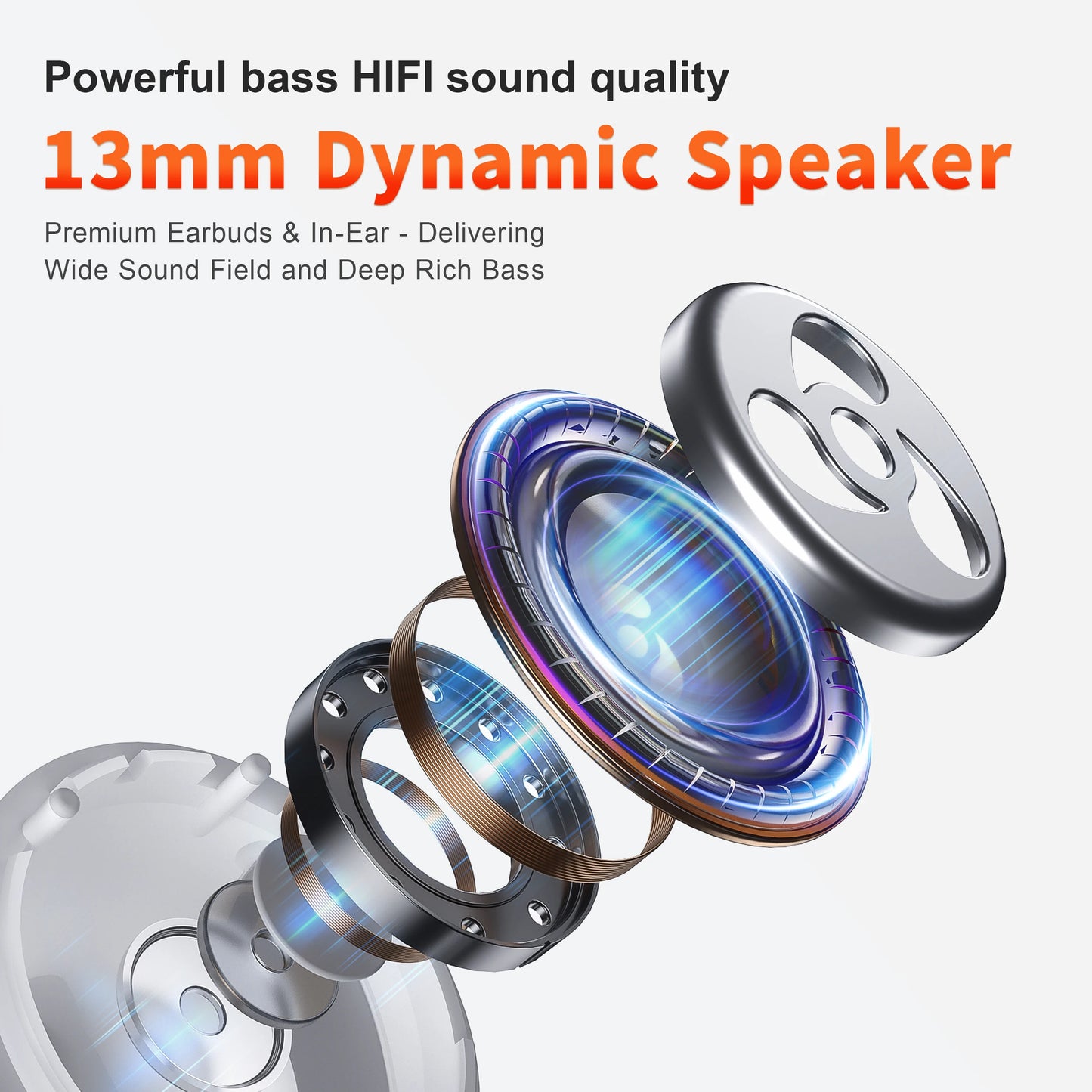 Bluetooth  Hi/FI Low Latency waterproof Earbud