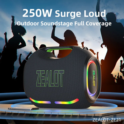 ZE21 250W Big Power Wireless Bluetooth Speaker