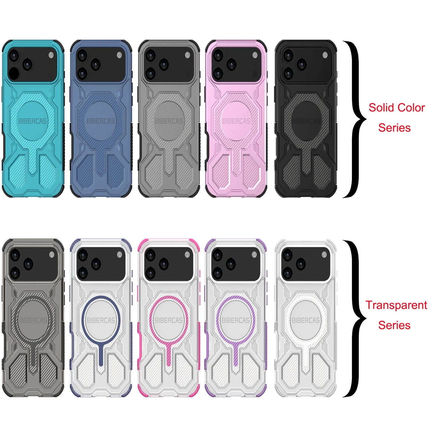 Military Armor Phone Case For iPhone 17 16 15 14 13 Pro Max 17Air 16E