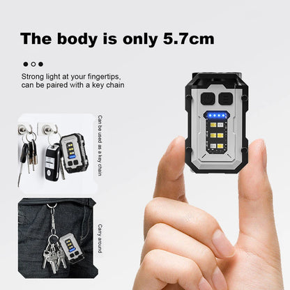 Super Bright Rechargeable Keychain Flashlight 180LM