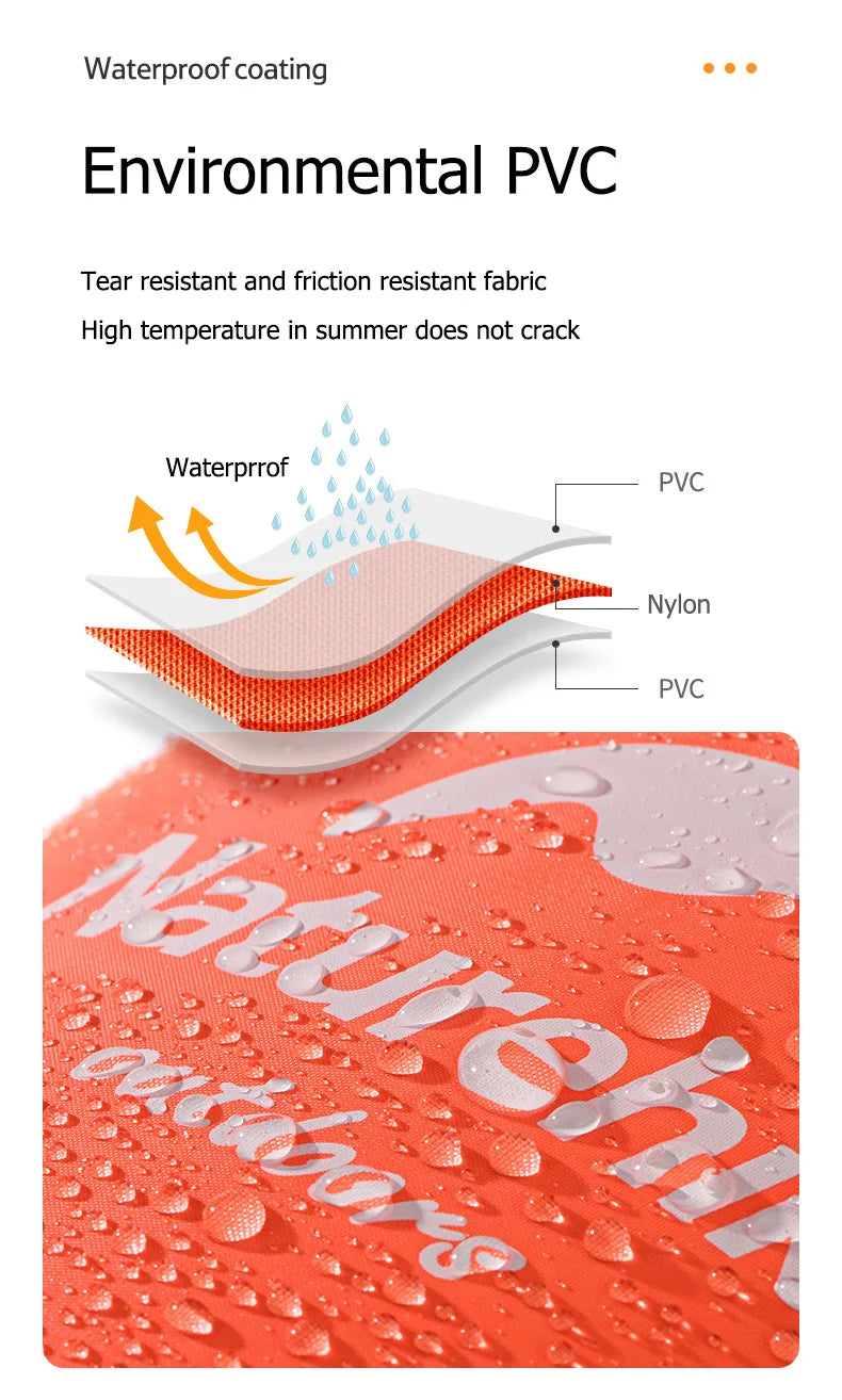 Inflatable Swimming Buoy Waterproof with 28L Storage Dry Bag