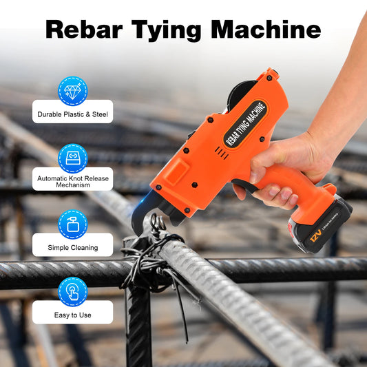 8mm-34mm Automatic Rebar Handheld Rebar Tying Machine/Wire Pliers Tool Kit/Batteries