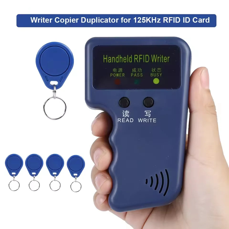 Handheld RFID ID Card Copier ID Reader Writer Programmer Access Card Duplicator