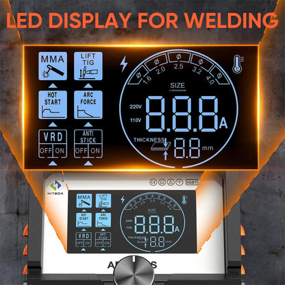 ARC200S 2 in 1 Portable Arc Welding Machine 220V 10-25.2