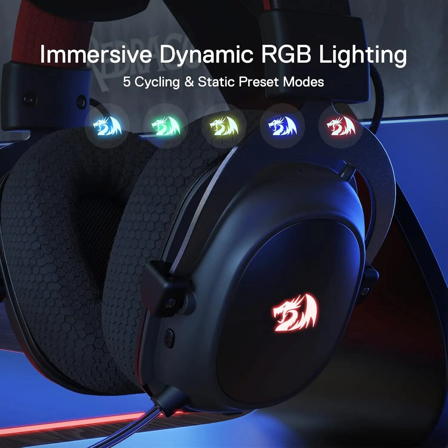 H510 PRO Zeus-X RGB Wireless Gaming Multi- Platform Headset