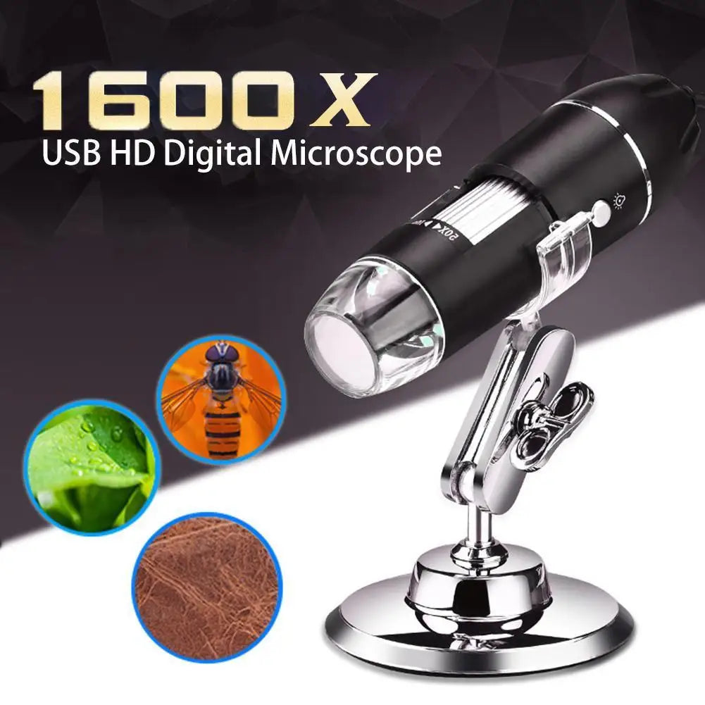 1600X Portable Electronic Digital Handheld Magnifier Microscope