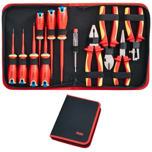 12-Piece Insulated Electrician Tool Set