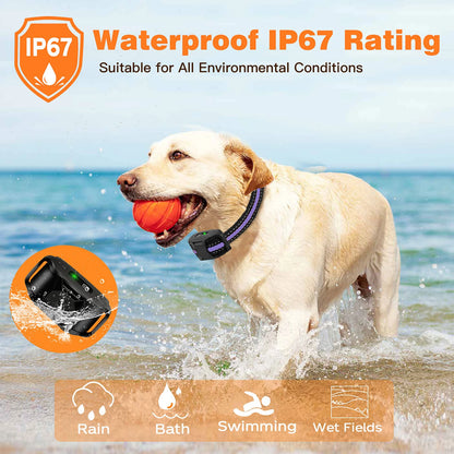 3300Ft Waterproof Dog Training Collar with Remote Control for Pet Behavior