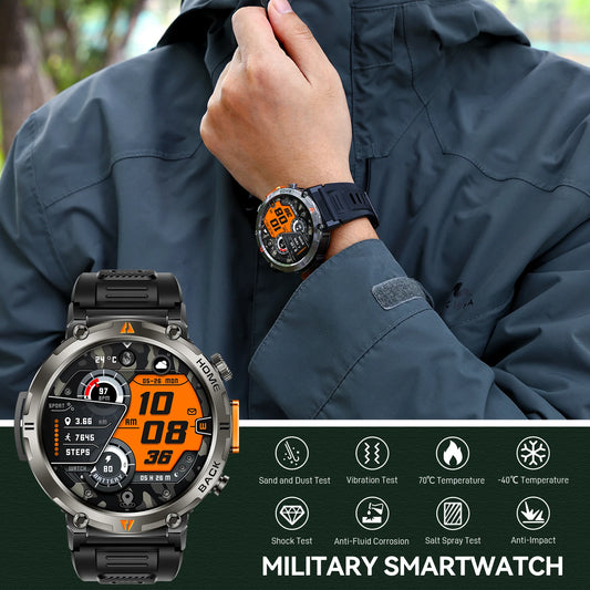 KE3 2025 New Bluetooth smartwatch With Flashlight