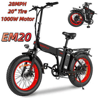 1500W Fat Tire Off Road Electric E Bike 34MPH