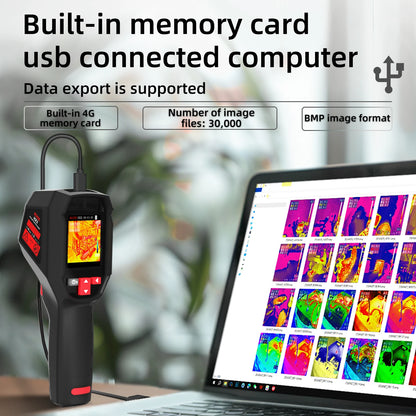 BSIDE Thermal Imaging Camera 240x240 IR Resolution Temp Measurement Laser Pointer Photo Capture for Electrical HVAC Industrial