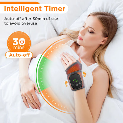 Wrist/Hand Heated Vibrating Massager