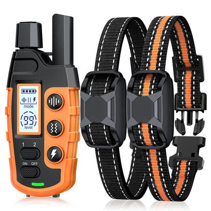 3300Ft Waterproof Dog Training Collar with Remote Control for Pet Behavior