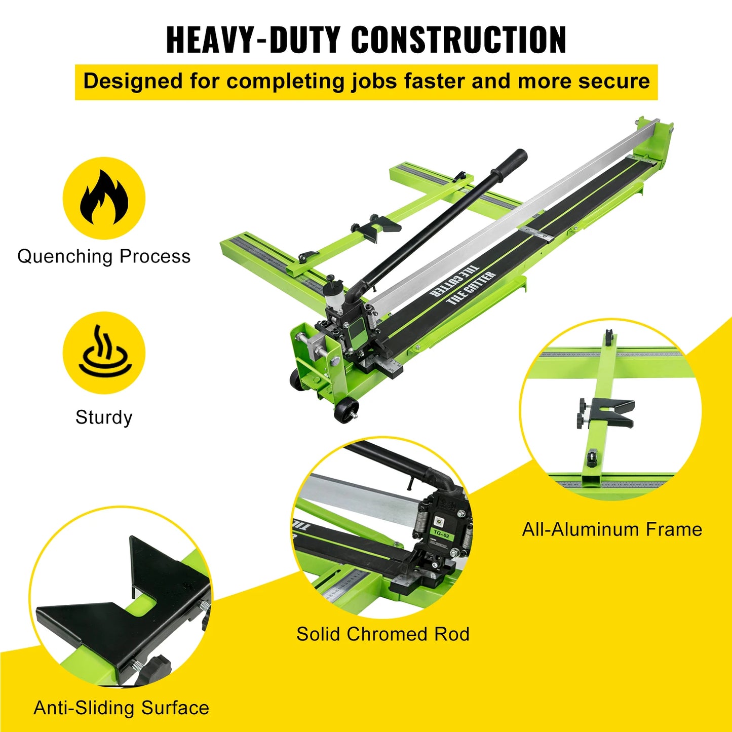 Professional Porcelain Ceramic Tile Cutter with infrared Laser Positioning Floor Cutter