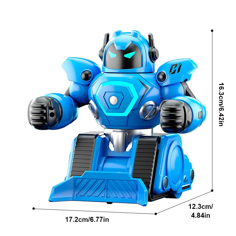 Interactive 2.4G Remote Control Football Fighting Robots Double Battle Boxing Game