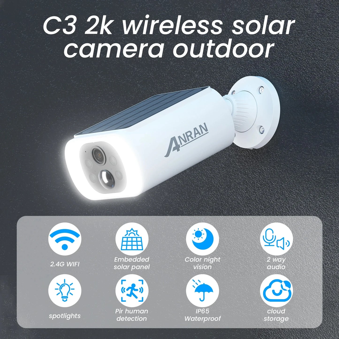 2/3/4 PCS Outdoor Wireless WIFI Camera