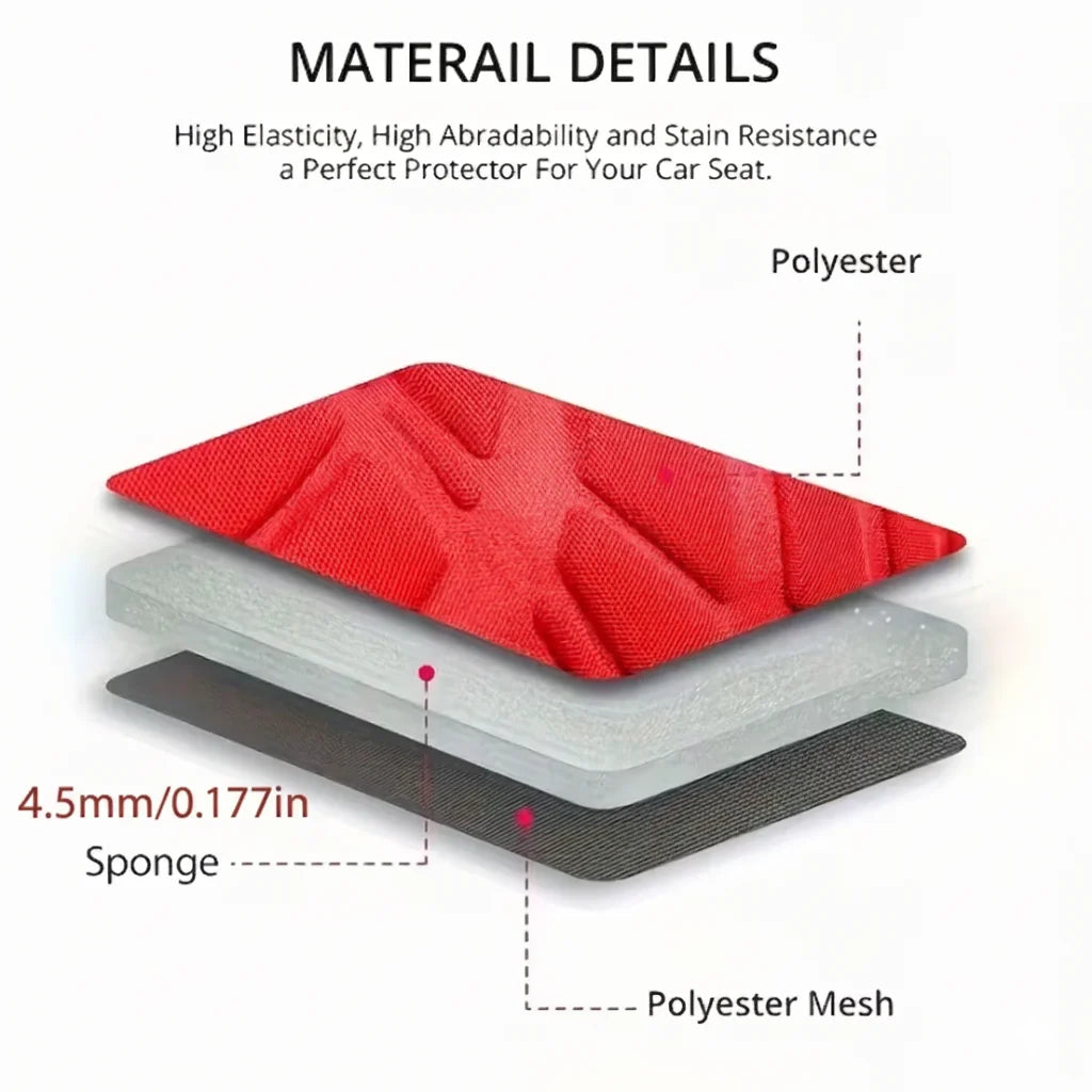 Universal Sporty Car Seat Protector/Covers Set  Fit Most Cars