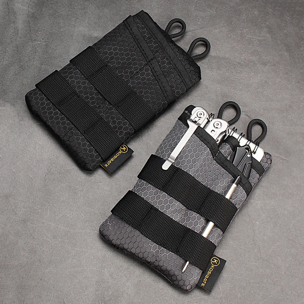Foldable Small Tool Organizer Credit Card Pouch