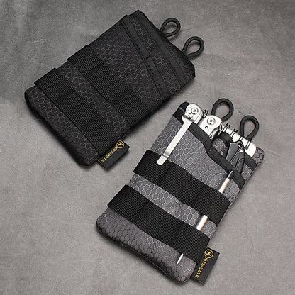 Foldable Small Tool Organizer Credit Card Pouch