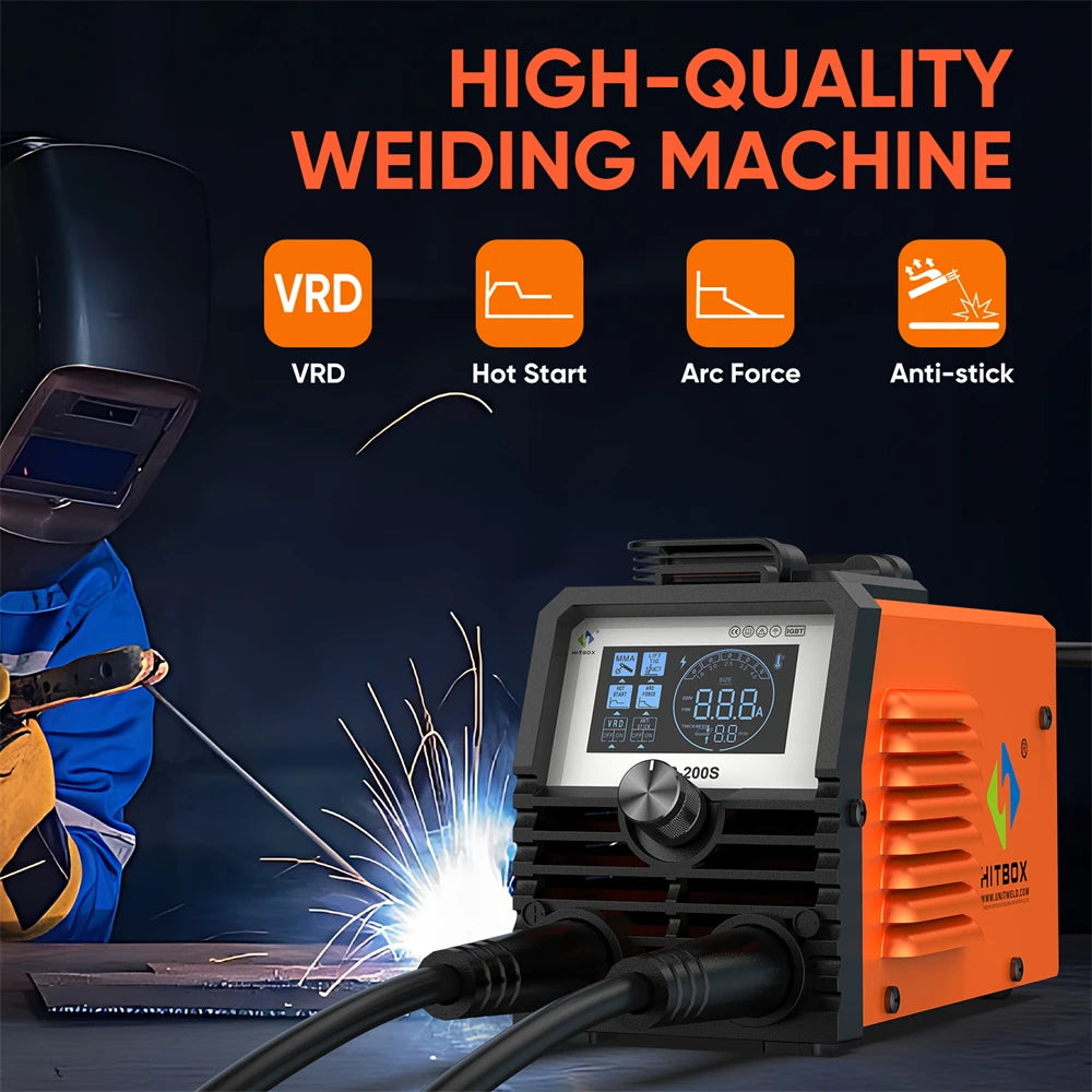 ARC200S 2 in 1 Portable Arc Welding Machine 220V 10-25.2