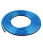 Car Interior Trim Strip Exterior Moulding Strip Blue Flexible Decorative Line 5M
