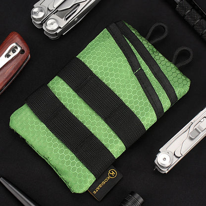 Foldable Small Tool Organizer Credit Card Pouch