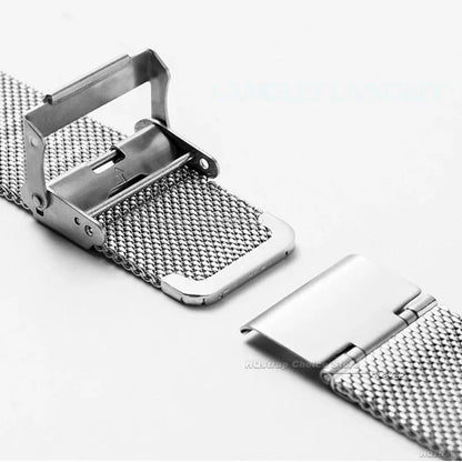 Quick Release Milanese Strap Universal Bracelet for DW  18mm - 24mm 0.6mesh Stainless Steel