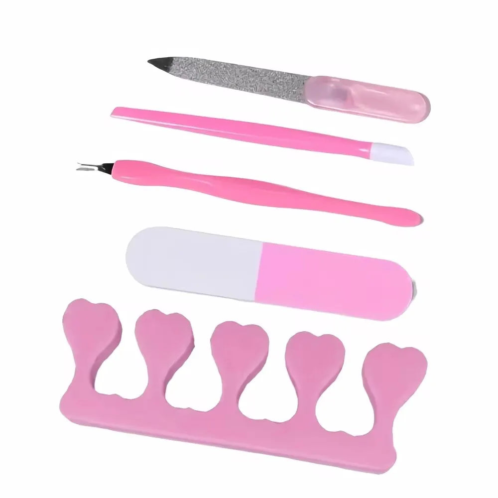 Professional Electric Nail Manicure Kit with UV Nail Dryer Lamp