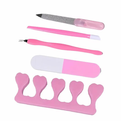 Professional Electric Nail Manicure Kit with UV Nail Dryer Lamp