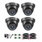 4 Pack Indoor Outdoor CCTV Dome Home Surveillance Cam