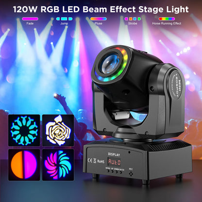 LED Rotating Beam Stage Light