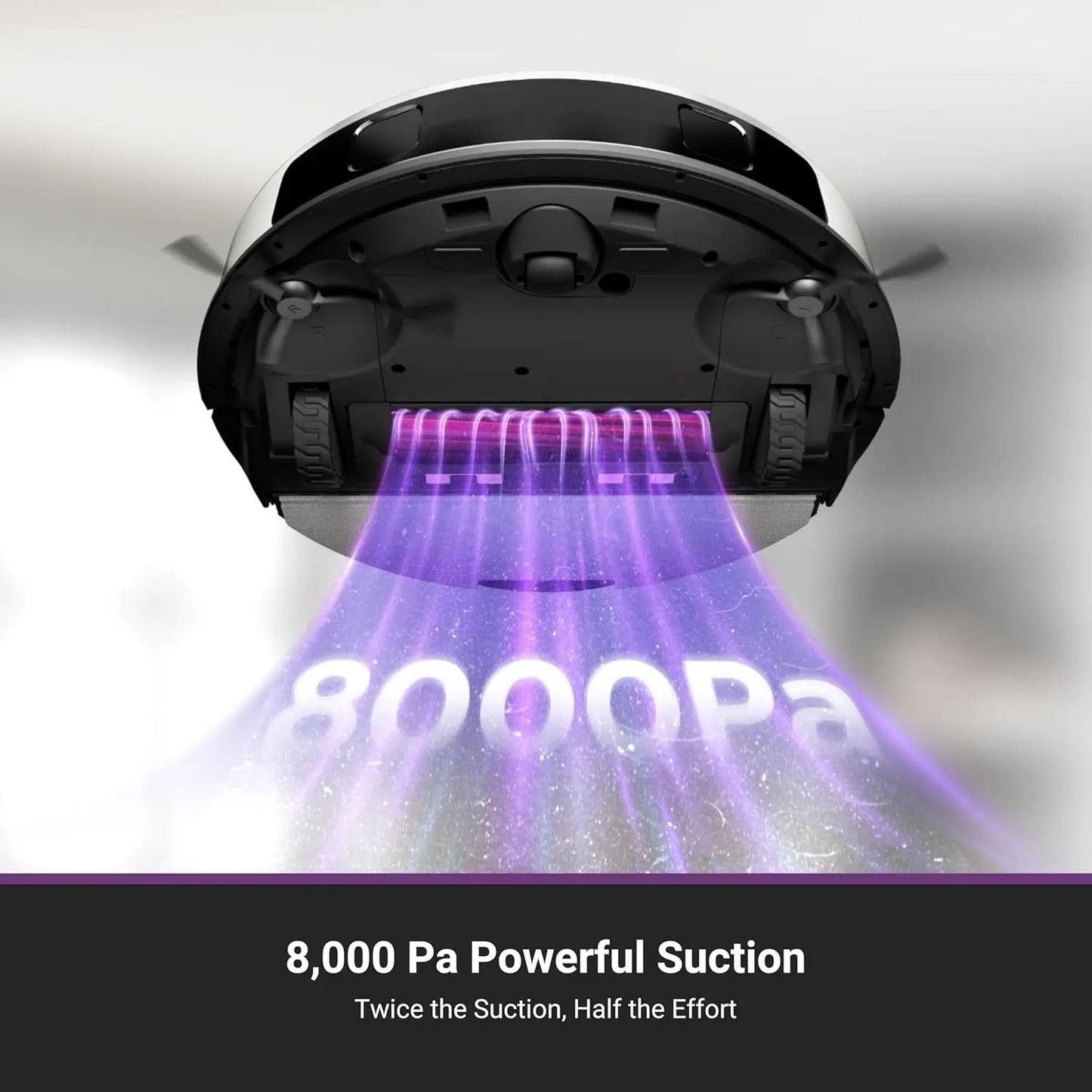 Robot Vacuum and Mop Combo, Robot Vacuum Cleaner with Bagless/Self Emptying Station,