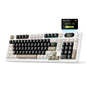 ATTACK SHARK X98 Pro Wireless Mechanical Keyboard with Screen & Knob, Tri-mode Gasket Hot Swappable RGB  Keyboard, Web Driver