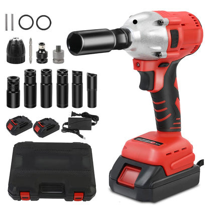 Cordless Electric Impact Wrench Set 1000 N.M
